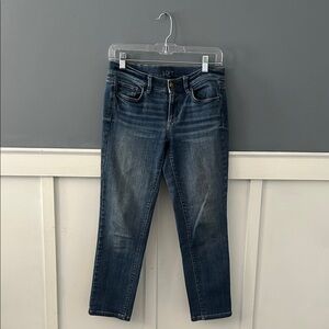 LOFT | Dark Blue Cropped Jeans